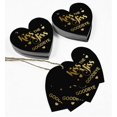 thumbnail image 5 of Inkdotpot Pack Of 100 Real Gold Foil Paper Tags Kiss The Miss Goodbye Bridal Shower Favor Hang Tags, 5 of 6