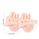 thumbnail image 3 of 1 par de herramientas para el cuidado de los pies, separador de dedos de los dedos del pie de silicona para el cuidado de los pies de pedicura, 3 of 3
