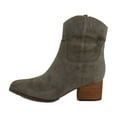 thumbnail image 2 of Vionic Bishop Women's Boots Stone Waxy Suede Size 10 W, 2 of 8