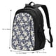 thumbnail image 5 of Easygdp Lilies Flowers Mochila para Laptop de Viaje con Puerto USB, Mochila para Laptop con Puerto de Carga USB para Mujeres y Hombres, 5 of 7