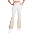 thumbnail image 2 of Cowsor Girls Flared Dress Pants – Soft Bell Bottom Uniform Pants for School or Daily Wear, 2 of 6