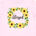 thumbnail image 4 of Inktastic Blessed Sunflower Wreath Girls Baby T-Shirt, 4 of 5