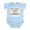 Sky Blue, variant on CafePress - Daddy Makes Great Coffee Body Suit - Baby Light Bodysuit, Size Newborn - 24 Months