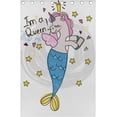 thumbnail image 4 of Coolnut Fairy Unicorn Thermal Insulated Blackout Grommet Printed Window Curtain - 84x55 in - 100% Polyester 2 Panels, Symmetry, 4 of 5