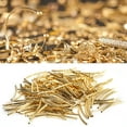 thumbnail image 4 of Curved Long Tube Beads, DIY Materials Curved Noodle Tube Beads  For DIY Crafts For Jewelry Making Gold, 4 of 8