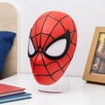 thumbnail image 4 of Spider-Man Mask Light – Officially Licensed Disney & Marvel Desk Lamp or Wall Light, USB or Battery Powered, Gift for Superhero Fans | Paladone, 4 of 6