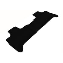 3D MAXpider 2000-2006 BMW X5 E53 Kagu 2nd Row Floormats - Black (L1BM00521509)