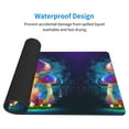 thumbnail image 3 of Rateoe Magic Mushrooms ,Fireflies Print Mouse Pad - Extended Large Gaming Mousepad,Non-Slip Stitched Edge,16x29.5 Inch, 3 of 8
