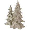 thumbnail image 3 of Northlight LED Lighted Glittered Christmas Trees Decoration - 7.5" - Warm White Lights, 3 of 3
