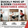 thumbnail image 4 of Lifeline USA Train Station Wall Mount - 40 lb. Resistance - Magenta, 4 of 8