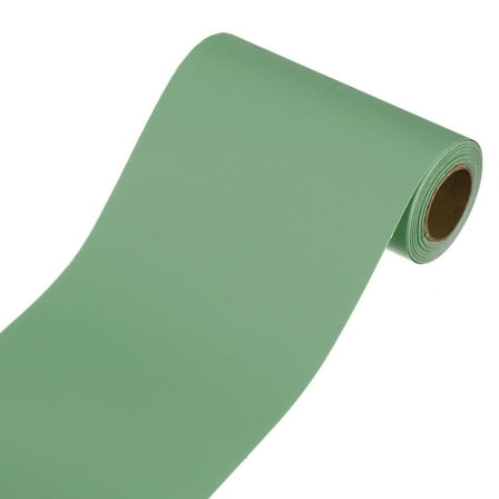 Wallpaper Border, Peel and Stick Wallpaper Borders, 3.9" x 196" Self Adhesive Mirror Frame Trim for Bedroom, Green