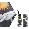 thumbnail image 2 of JSTEL Sun Satrs Whale Folding Umbrella for Rain Sun Travel Mini Lightweight Compact Umbrellas, 2 of 5