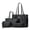 Black, variant on Tote Bag for Women, Leather Work Tote Handbag, Teacher Nurse Shoulder Bags Carry On Bag for Travel School Ideal Wife Mother's Gift