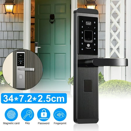 Universal 100 Groups Fingerprint Smart Door Lock Password Touch