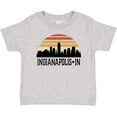 thumbnail image 3 of Inktastic Indianapolis Indiana Skyline Retro Boys or Girls Baby T-Shirt, 3 of 5