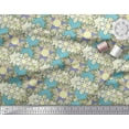 thumbnail image 3 of Soimoi Cotton Duck Fabric Artistic Flower & Geometric Decor Fabric Printed Yard 42 Inch Wide, 3 of 5