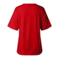 thumbnail image 5 of Women's T-Shirts Loose Cartoon Short Sleeve Tee for Casual Wear and Everyday Comfort, 5 of 5