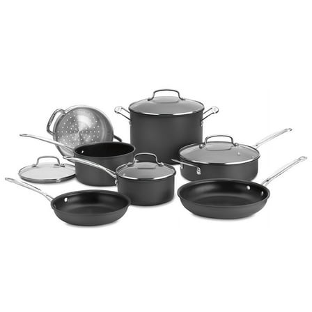 Cuisinart Chef’s Classic 11-Piece Nonstick Hard Anodized Cookware Set