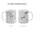 thumbnail image 2 of WIRESTER 11 Oz Ceramic Tea Cup Coffee Mug, Math Equations Whiteboard, 2 of 7