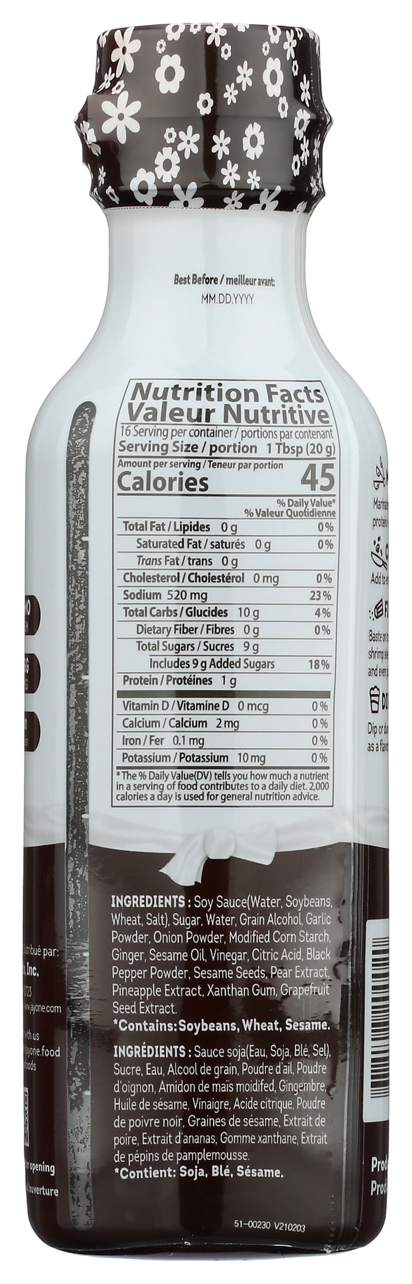 Pack of 6, Jayone Korean BBQ Sauce - Kalbi Bulgogi, 11.6 oz