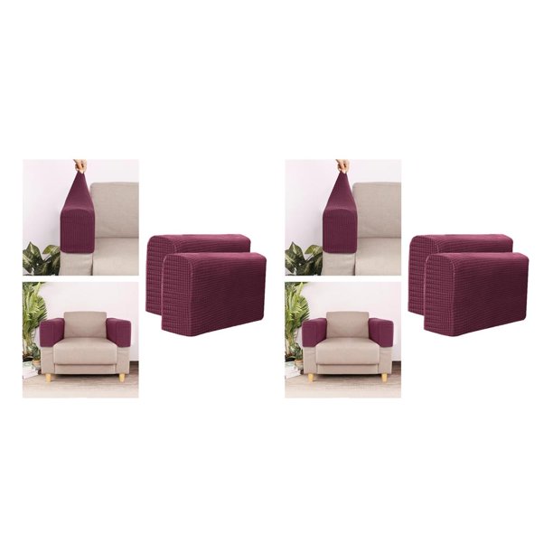 Funda para brazos Bearachild 2 unids/set antideslizantes elásticas para sofá