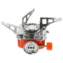 Foldable Gas Stove Portable Cooking Travel Backpack Pocket Propane Tank Cool Camping Gear Burner Folding Grill