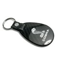 thumbnail image 2 of iPick Image for Ford Cobra Real Black Carbon Fiber with Leather Strap Large Tear Drop Key Chain, Official Licensed, 2 of 5