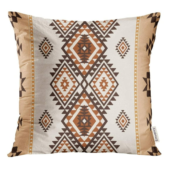 RYLABLUE Taie d'Oreiller Décorative Motif Géométrique Abstrait Culture Aztèque Housse de Coussin