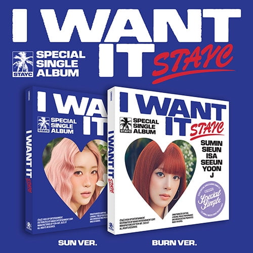 STAYC - [I WANT IT] Special Single Album RANDOM Version