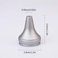 thumbnail image 2 of Woeilo Hand Held Lamp Funnel, Ear Expanding Bucket, Earwax Cleaning Tools,Ear Inspection Otoscope Ear Sampling Hand Lamp Hand Held Ear Sampling Lamp Accessories, 2 of 5