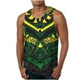 thumbnail image 2 of Camiseta sin mangas de cuello redondo para hombre, ropa deportiva para el hogar, pijamas, camiseta de color liso, blusa deportiva, blusa de poliéster para hombre, 2 of 5