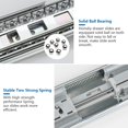 thumbnail image 3 of GHSDFBB Soft Close Drawer Slides 22 Inch Heavy Duty Drawer Slides 1 Pair-Full Extension Drawer Slides Ball Bearing Slides for Cabinets, 100 LB Capacity, 3 of 7