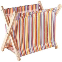 Yarn Storage Basket Crochet Storage Mini Fold-Up Yarn Caddy Organization Storage Magazine Holder Standing Basket for Knitting