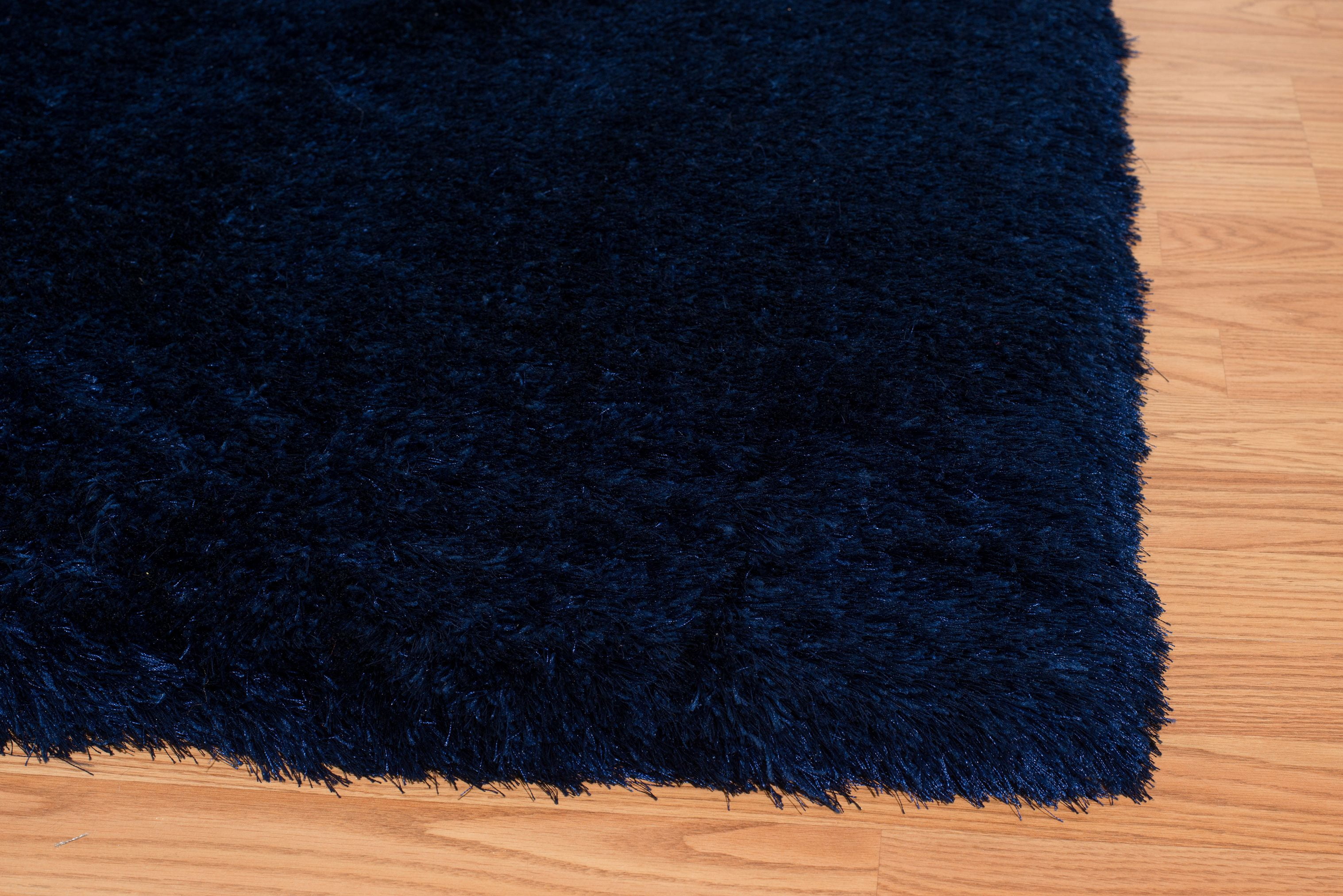 United Weavers Benella Persia Navy Woven Polyester Shag Area Rug