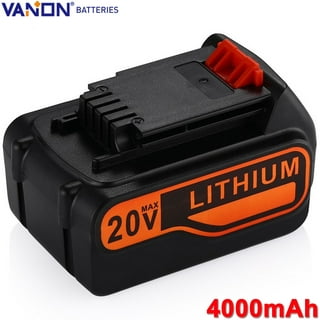 8.0AH For BLACK & DECKER LBXR20 LB20 LB2X4020 20Volt MAX Lithium-ion Battery  NEW