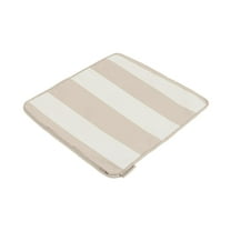 Covermates Pillow Cover - Weather Resistant, Full Side Zipper, LuxeGuard Collection, Sand Stripe