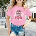 thumbnail image 2 of TZEWGL Cute Shirt For Kid Bouquet Cute Printed Solid Color Short Sleeve Clothes For Kids size 4-5T, 2 of 4