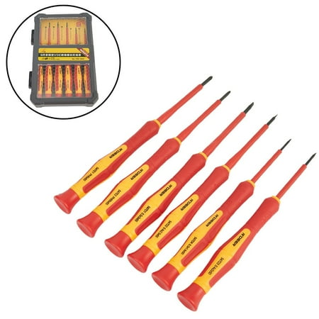 

Fule 6-piece insulated screwdriver set 1000V multifunctional electrician tool