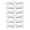 D, variant on WIFKLSIIPG Eyebrow Stencil with Strap 6 Styles Arched Eyebrow Stencil Eyebrow Shaper Kit