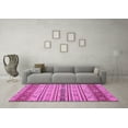thumbnail image 3 of Ahgly Company Indoor Rectangle Abstract Pink Modern Area Rugs, 2' x 3', 3 of 4