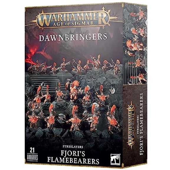 Games Workshop - Warhammer Age of Sigmar - Fyreslayers Dawnbringers Fjori's Flamebearers