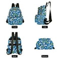 thumbnail image 4 of FORMRS Mini Backpack Purse for Women Travel Daypack Casual Shoulder Bag, Blue Dots, 4 of 7
