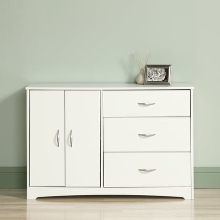 Sauder Beginnings Dresser Soft White Finish Walmart Com