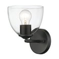 thumbnail image 4 of Golden Lighting Roxie 1-light Wall Sconce in Matte Black, 4 of 7