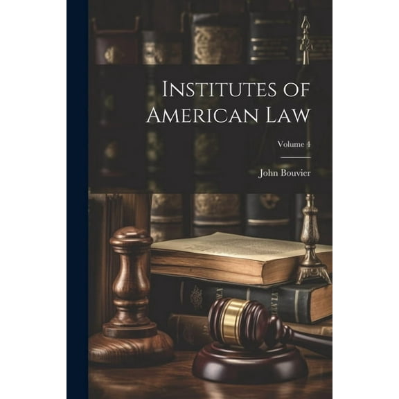 Institutes of American Law; Volume 4 (Paperback)