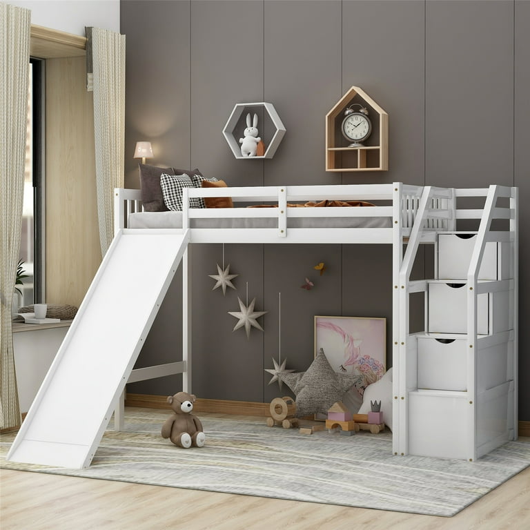 Loft beds best sale for kids walmart
