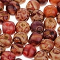 thumbnail image 6 of Abbraccia 4x100 Pieces Mixed Printed Wood Round Beads Loose DIY Jewelry Making Charms 4 Pcs, 6 of 9