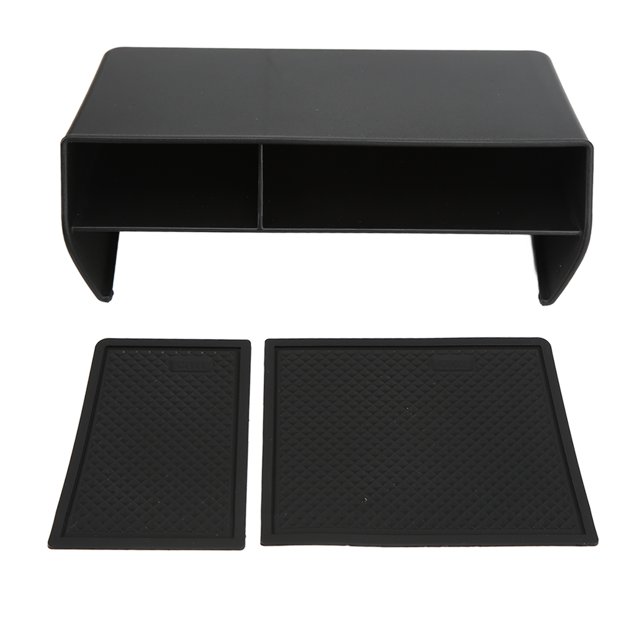 Caja De Almacenamiento Para Reposabrazos, Bandeja De Consola Central De Fácil Instalación, Antiarañazos, Ligera, Resistente Al Desgaste, Fuerte Para Accesorios Interiores ANGGREK Center Console Organizer
