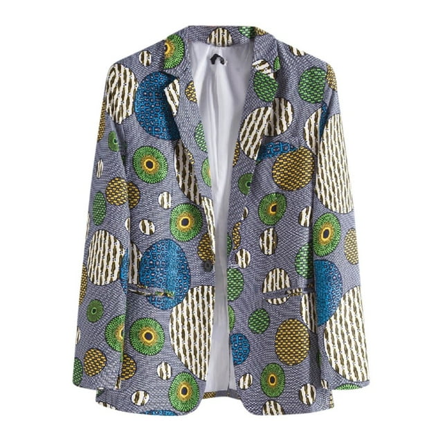 Manteaux et Blouses à Manches Longues Imprimés pour Hommes Automne et Hiver
