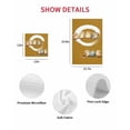 thumbnail image 7 of Japanese Style Kitchen Dish Towels for Drying Dishes Set of 2, Brown Country Vintage Owl Birds Branches Waffle Weave Microfiber Hand Tea Bathroom Towels Quick Dry & Absorbent Towel 12x12, 7 of 7